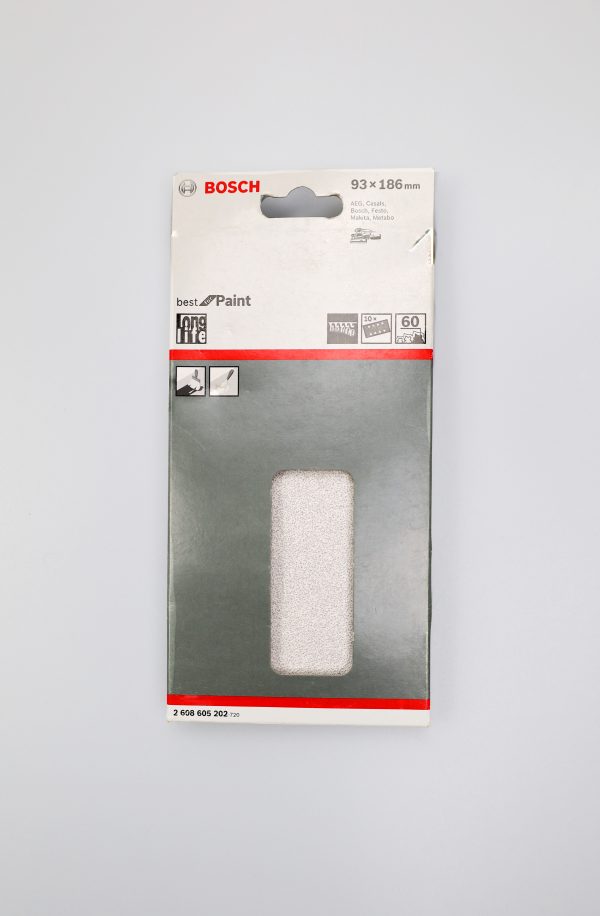Bosch Schleifpapier 93x185mm K60 White/Paint (10)