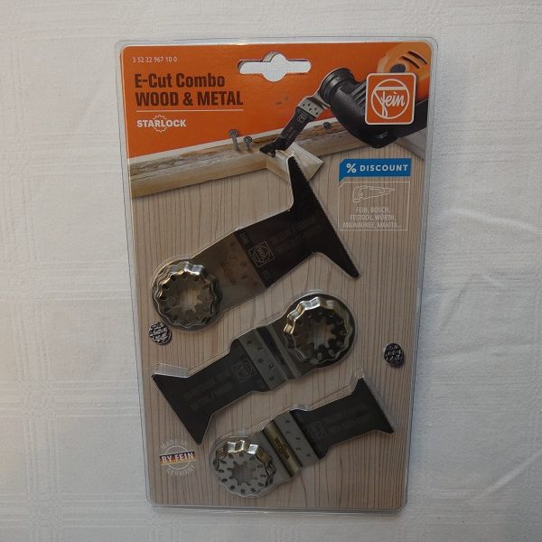 FEIN E-Cut Combo Starlock WOOD & METAL, Aufnahme SL