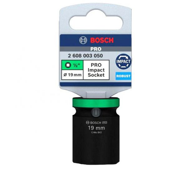 Bosch Impact Stecknuss 1/2"   SW 19
