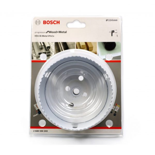 Bosch Lochsäge Progressor for Wood and Metal, 114 mm