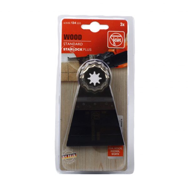 FEIN E-Cut Standard-Sägeblatt, Länge 50 mm, Breite 65 mm, VE 3 St, Aufnahme SLP