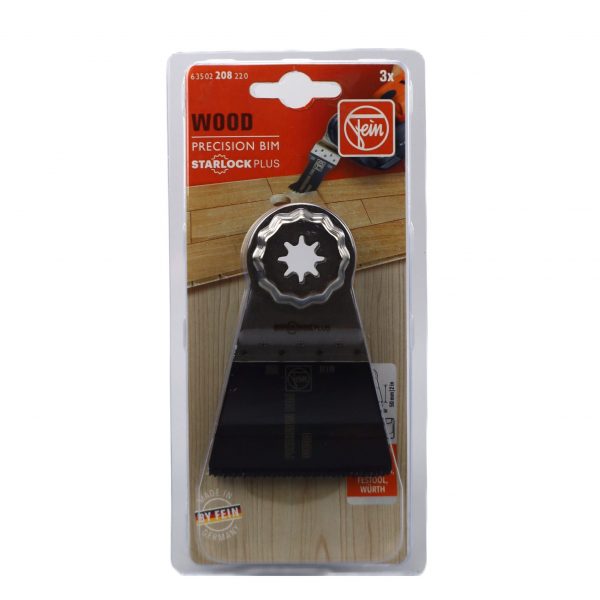 FEIN E-Cut Precision BIM-Sägeblatt, Länge 50 mm, Breite 65 mm, Aufnahme SLP (3)