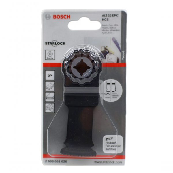Bosch Tauchsägeblatt  HCS AIZ 32 EPC   50x32 Holz (5er Pack)