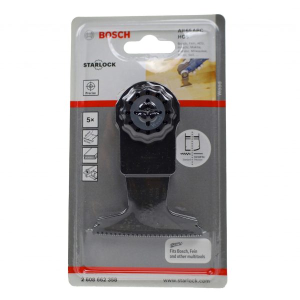 Bosch HCS Tauchsägeblatt AII 65 APC Wood, 40 x 65 mm, 5er-Pack