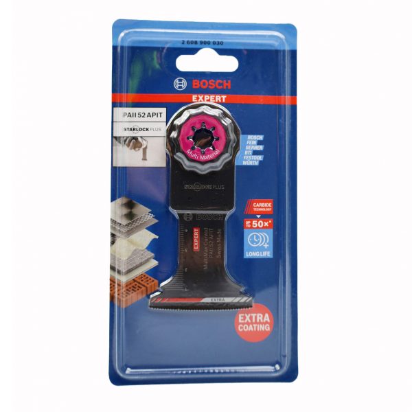 Bosch EXPERT Tauchsägeblatt MultiMax PAII 52 APIT für Multifunktionswerkzeuge
