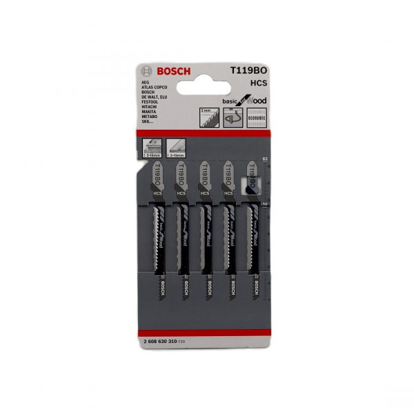 Bosch Stichsägeblätter Holz 50*2   T119BO (5)