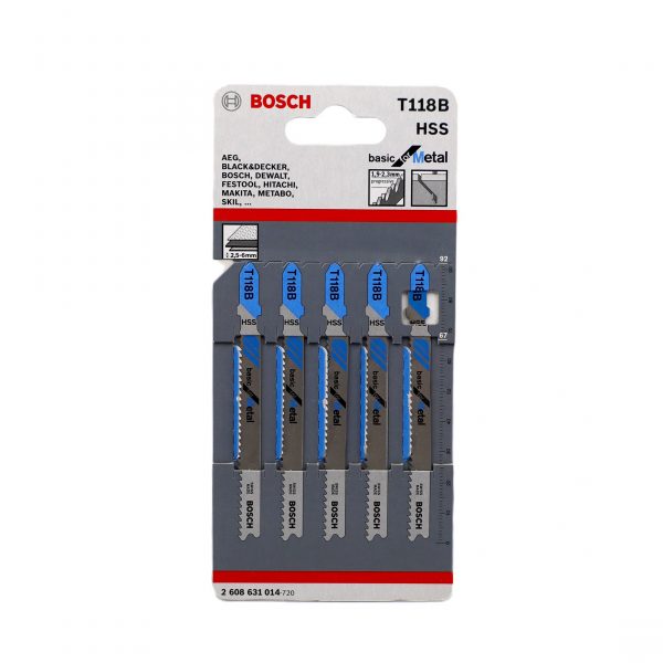 Bosch Stichsägeblatt T 118 B