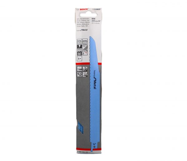 Bosch Säbelsägeblatt S1120 CF f. Rohre  5er Pack