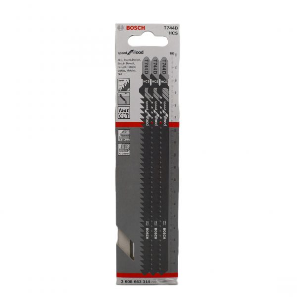 Bosch Stichsägeblatt  T 744 D Holz  3