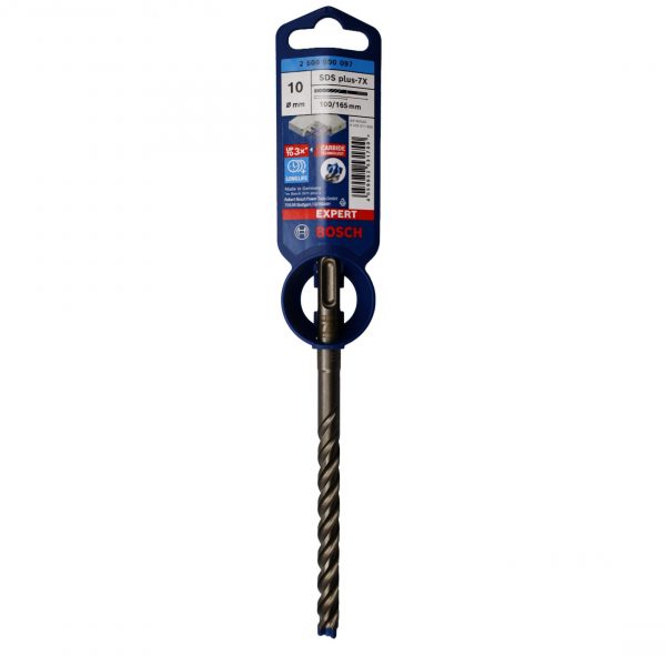 Bosch Hammerbohrer  10 x 100 x 165 mm      7X  SDS plus