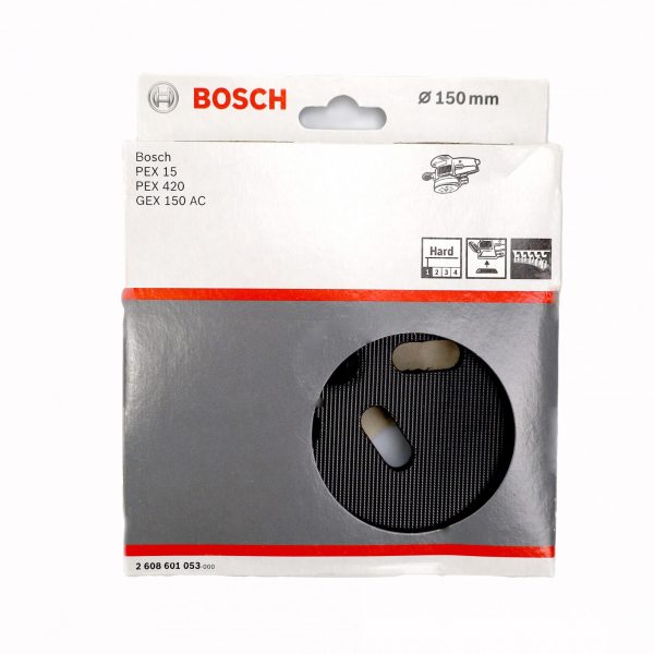 Bosch Exzenter-Schleifteller hart, 150 mm, für GEX 150 AC Professional, PEX 15 AE 6 Loch