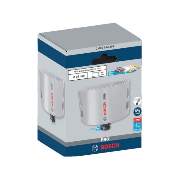 Bosch Lochsäge Progressor for Wood and Metal, 79 mm