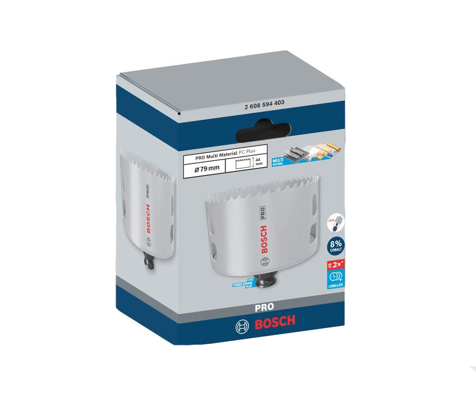 Bosch Lochsäge Progressor for Wood and Metal, 79 mm