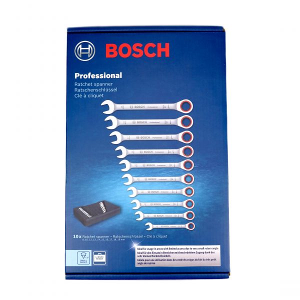 Bosch Ring- Maulschlüssel PRO Spanner SET satin