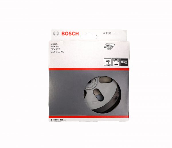 Bosch Schleifteller weich, 150 mm, für GEX 150 AC, PEX 15 AE