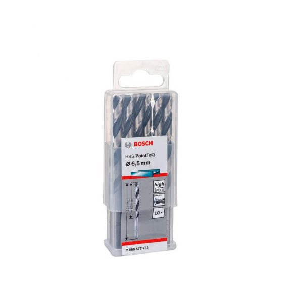 Bosch 2200B ME+ 6,5 * 63 HSSR DIN338 BOHRER  (10)