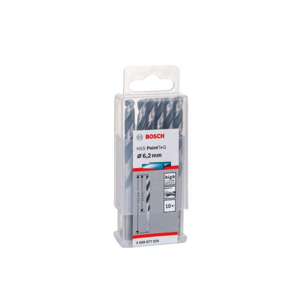 Bosch HSS PointTec BOHRER 6,2mm * 63mm DIN 338