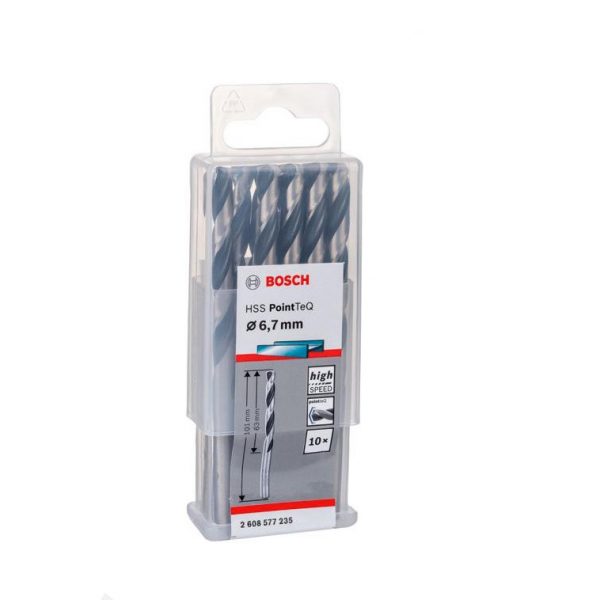 Bosch HSS PointTec BOHRER 6,7mm * 63mm DIN 338