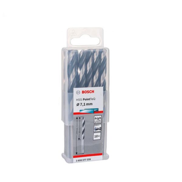 Bosch HSS PointTec BOHRER 7,1mm * 69mm DIN 338