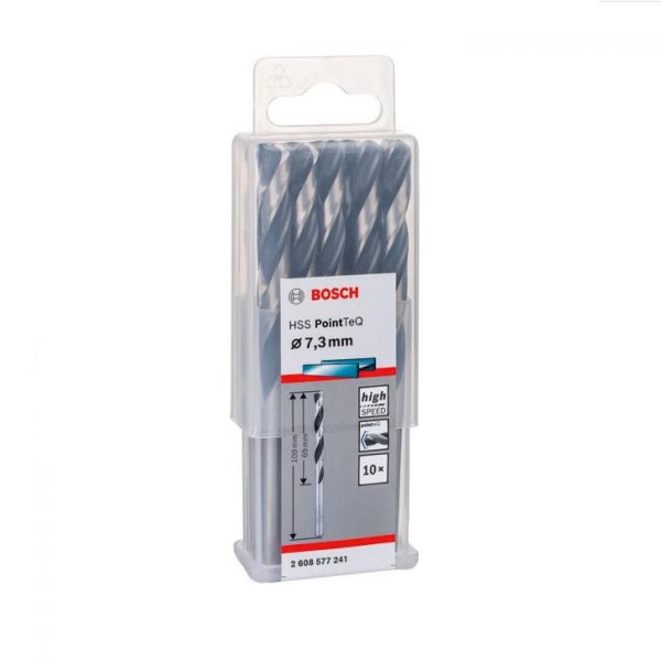 Bosch HSS PointTec BOHRER 7,3mm * 69mm DIN 338