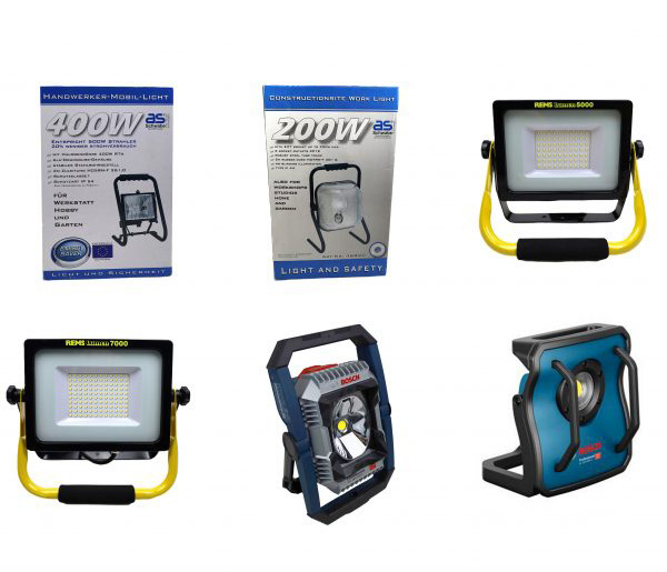 Baustellenlampen