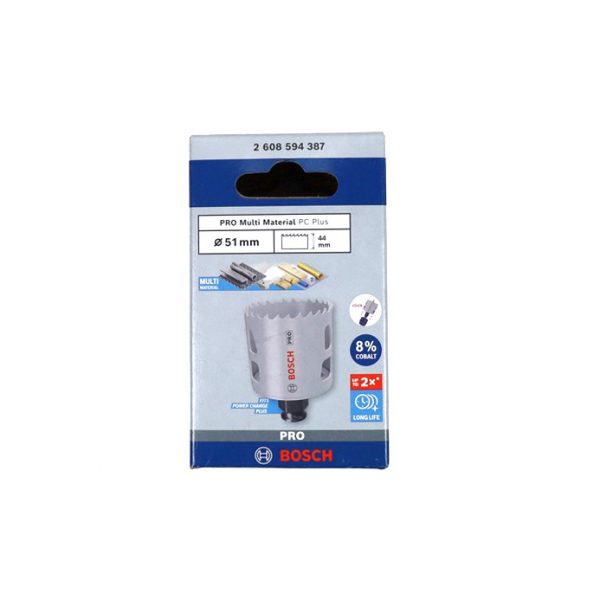 Lochsägen mit Power-Change-plus Aufnahme