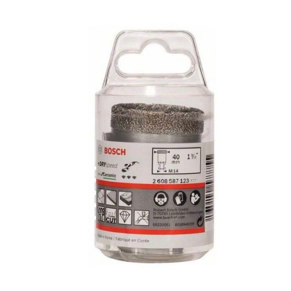 BOSCH PRO Trockenbohrkrone,40x35x22.23mm (M14)
