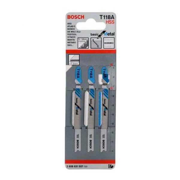 BOSCH Stichsägeblatt T 118 A